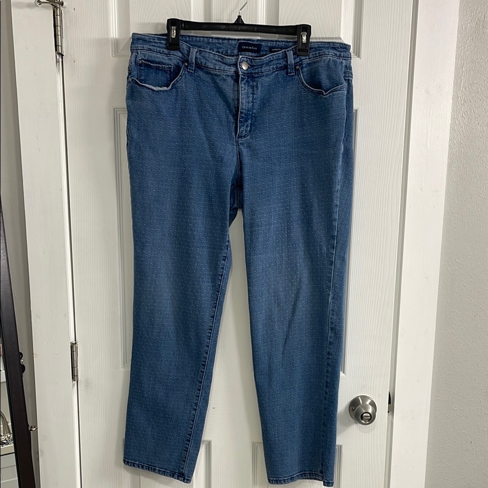 Charter Club Blue Straight Leg Jeans